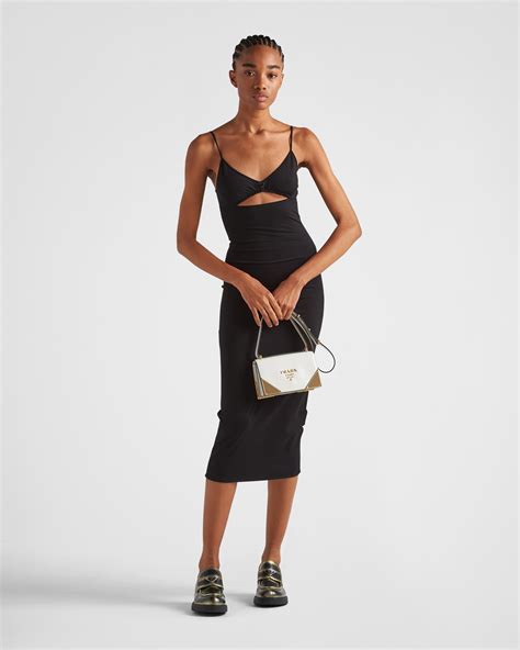 Prada Stretch Jersey Dress 